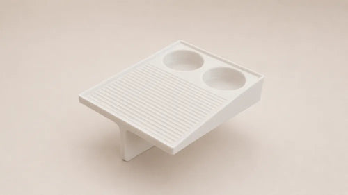 Plateau de canapé avec porte-gobelets